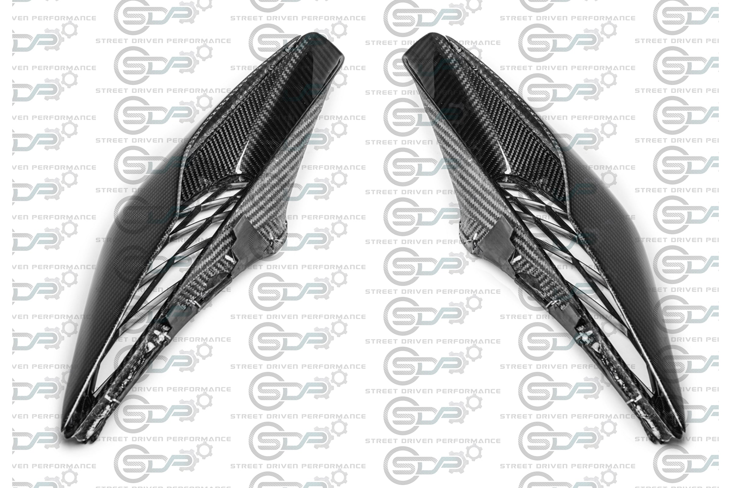 2014-2019 C7 - Corvette - Carbon Fiber Rear Quarter Panel Vents - Z06 Style